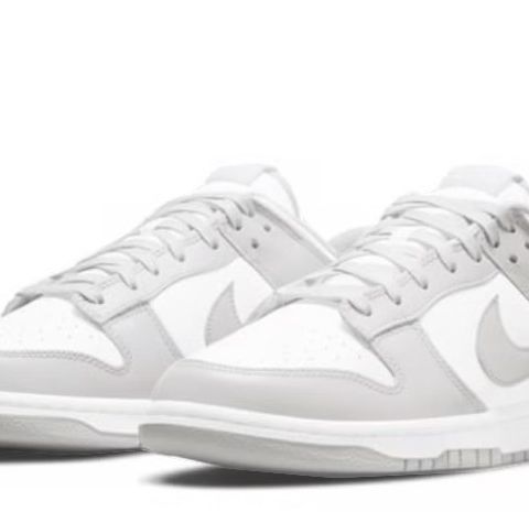 Nike dunks grey fog