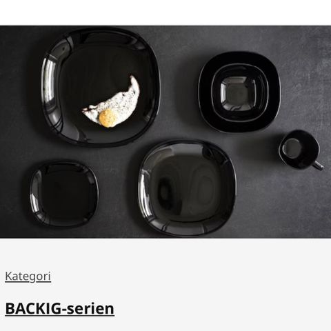 IKEA Backig tallerk/servingsfat