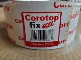 Corotop Fix Pro 60mm x 25m – Utvendig teip 10stk pakke