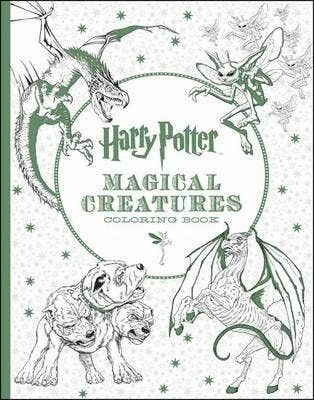 Harry Potter Magical Creatures Colouring Book