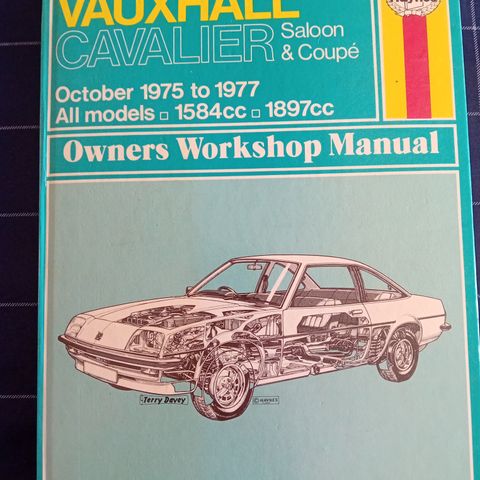 Vauxhall Cavalier (Opel Manta/Ascona) October 1975 to 1977