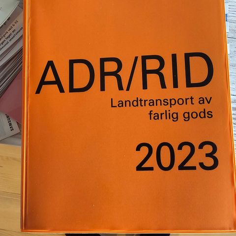 Adr bok 2023