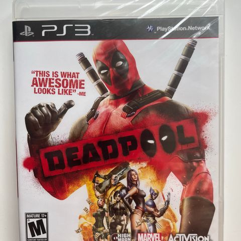 Ps3 spill DEADPOOL MARVEL NY