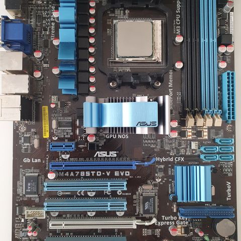 Asus M4A785Td-V Evo og Amd Athlon II 2x250