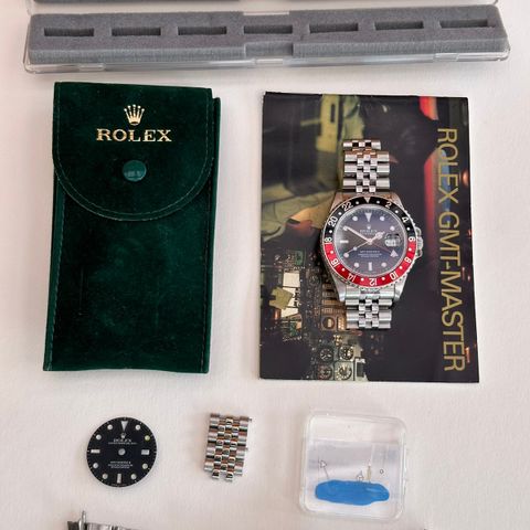 Rolex GMT Master II | REF 16760 | "FAT LADY" | "COKE" | 1987 | Servet 2024