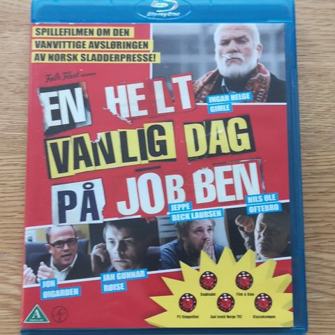 En helt vanlig dag på jobben, bluray