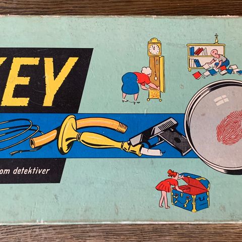 Vintage Brettspill: Key (Damm, 1953)