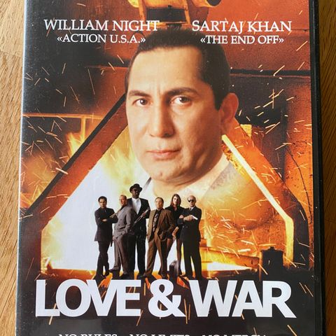 LOVE & WAR PÅ DVD