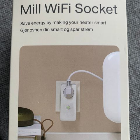 Pent og lite bruk Wifi socket Gen3 selges rimelig!