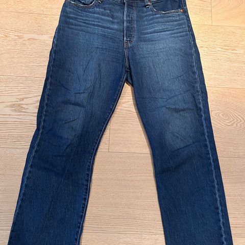 Levis Ribcage 31/29 mørk blå