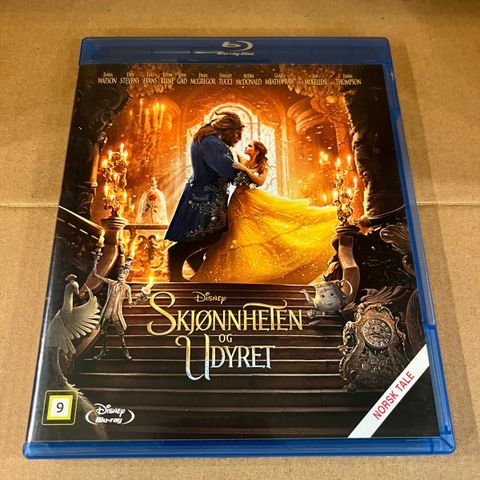 Disney Skjønnheten og udyret Blu-ray