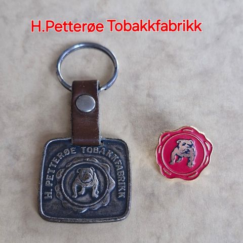 Pins: H.Petterøe Tobakkfabrikk