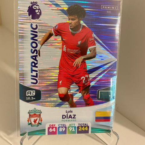 Luis Diaz - Panini Premier League 2023/24 Ultrasonic fotballkort