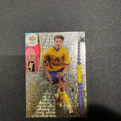 Zlatan Ibrahimovic Panini World Cup 2006 fotballkort