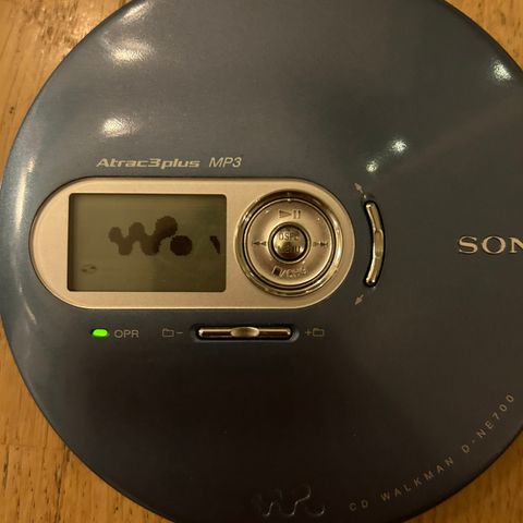 Pent brukt discman/ cd walkman fra Sony D-NE700