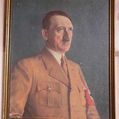 Portrett av Adolf Hitler, malt av Walter Einbeck.