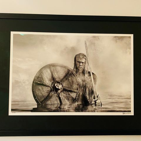 David Yarrow - Haaland + figur/samleobjekt fra Mighty Jaxx