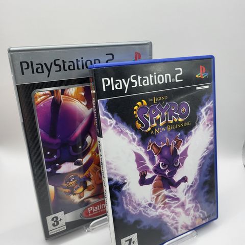 PS2 - Spyro Pakke! -  (2stk Spill) - CIB/Komplette