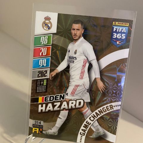 Eden Hazard - Panini Fifa 365 2022 Game Changer fotballkort