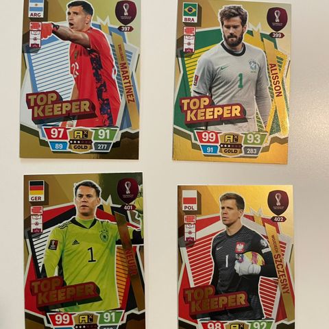 Panini World Cup 2022 Top Keeper fotballkort