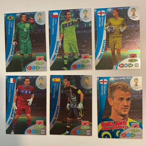 Panini World Cup 2014 Goal Stopper fotballkort