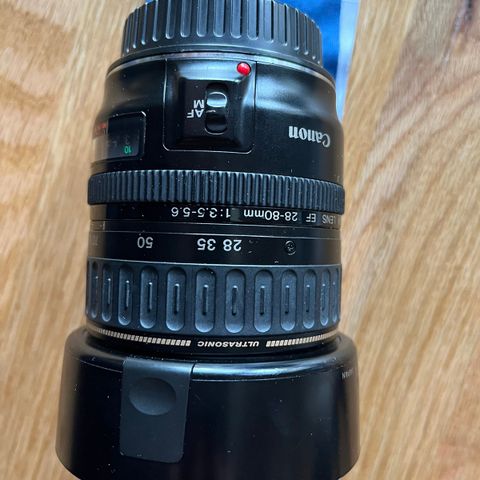 Canon EF 28-80 mm f/3.5-5.6 USM inkl Canon Protect 58mm UV filter