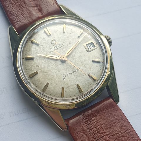 Omega seamaster gold cap, ref. 14701