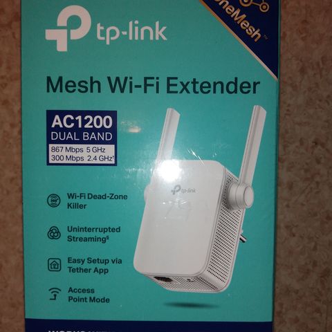 TP-LINK WI-FI ErXTENDER / MESH