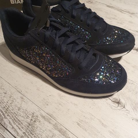 BIANCO sportssko glitter Ny! 39