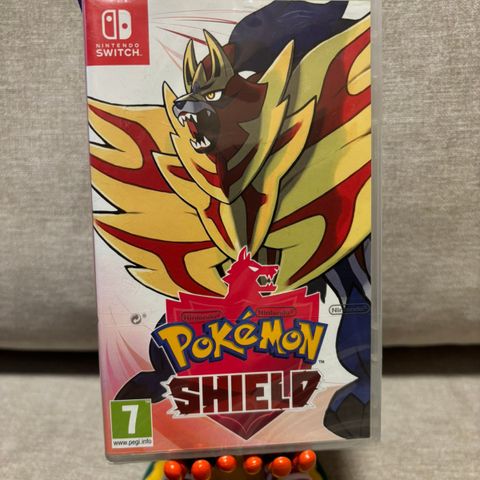 Uåpnet/forseglet Pokemon Shield til Nintendo Switch