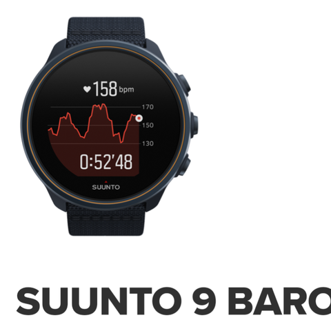 Suunto 9 Baro Blue granite titanium