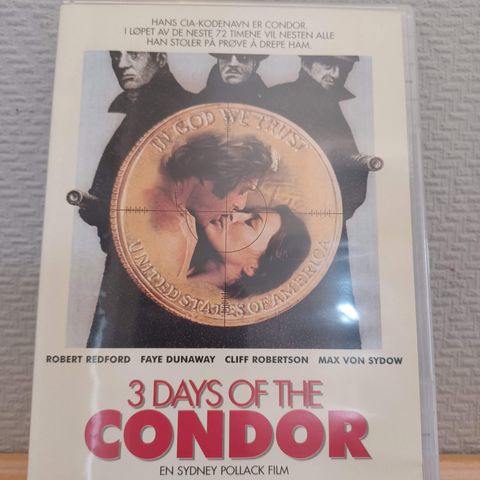 3 Days of the Condor - Thriller / Mystikk / Eventyr (DVD) –  3 filmer for 2