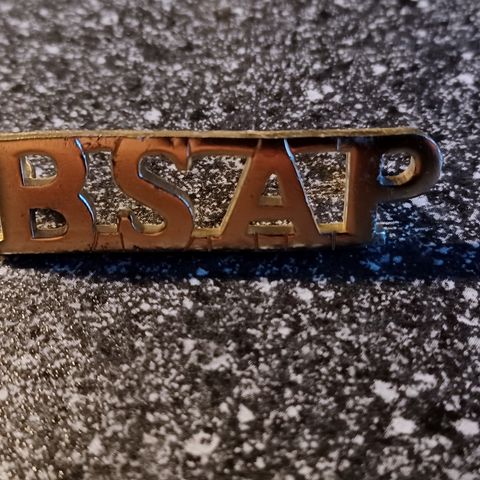 BSAP (Rhodesian) Shoulder Title - Aluminium