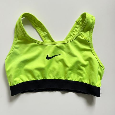 Gul Nike Dri-Fit sportstopp, str S