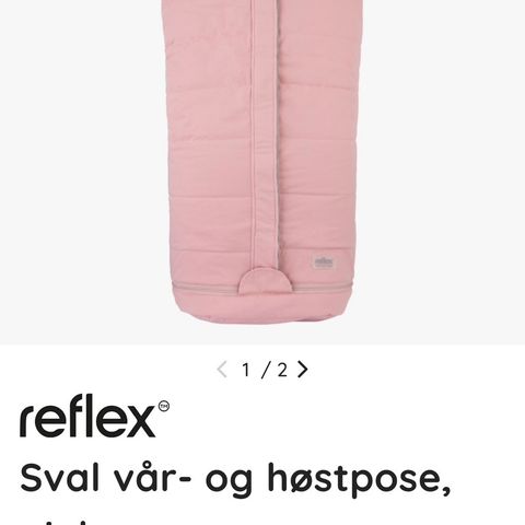 Reflex vår og høstpose