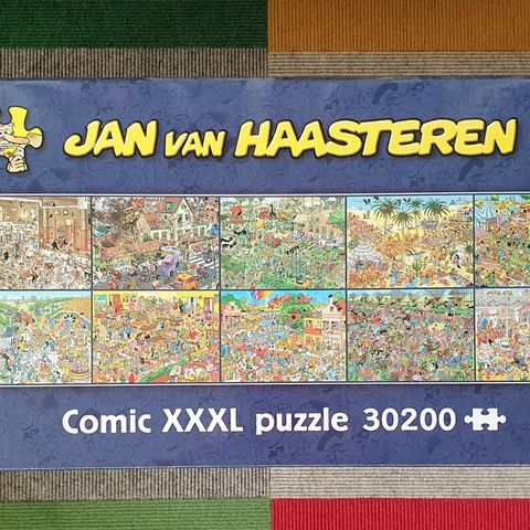 Jan van Haasteren, Comic Puzzle, 10 års jubileum, 31620 brikker