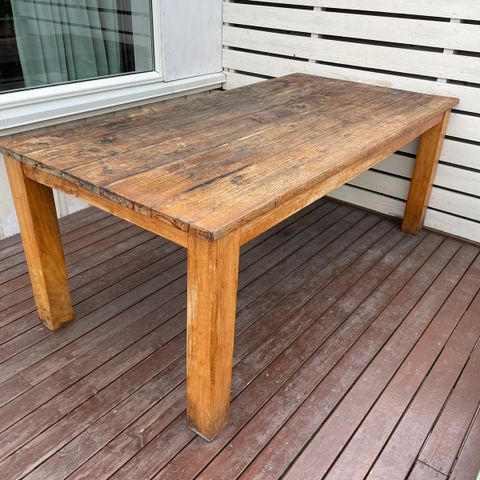 Teak Hagebord 200x100x79 cm