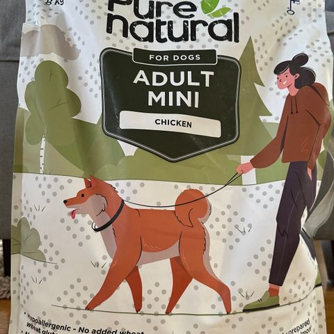 Pure natural adult mini chicken hundefór