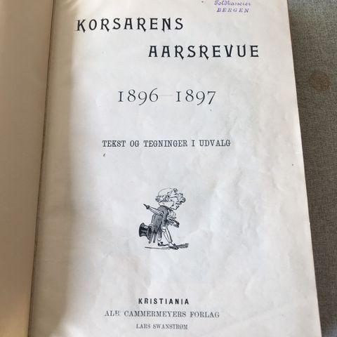 Korsarens årsrevy - flere årganger