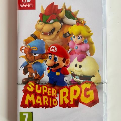 Super Mario RPG (uåpnet, Nintendo Switch)