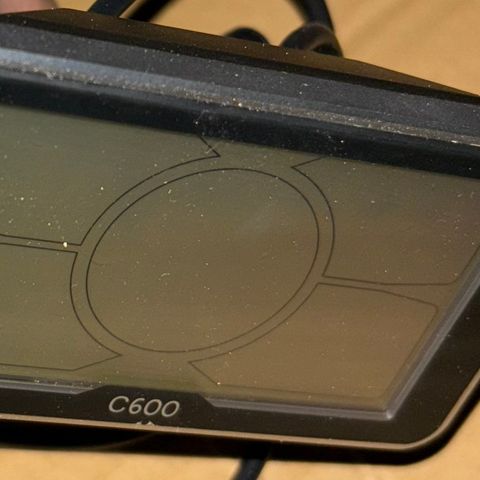 C600 display for elsykkel