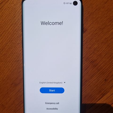 Samsung Galaxy S10 128GB Sort selges