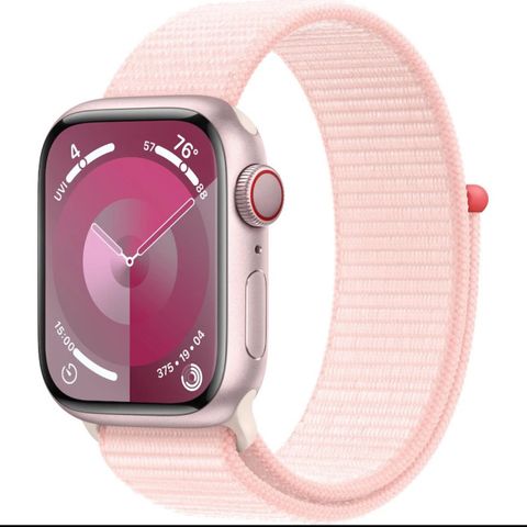 Rosa Apple Watch series 9 Cellular