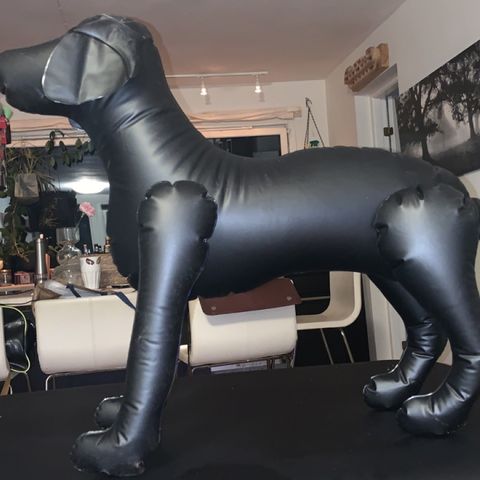 Oppblåsbar hundefigur