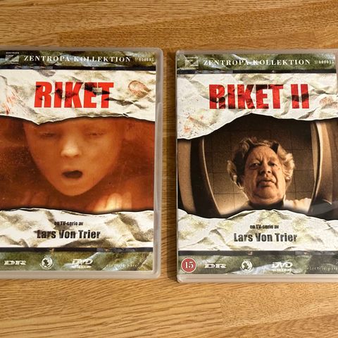 Riket I & II (DVD) Lars Von Trier / Norsk tekst