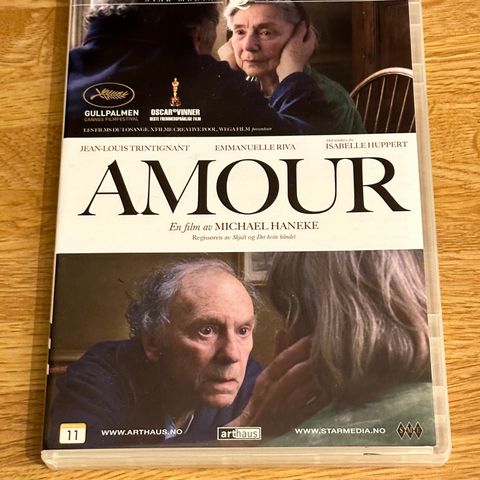 Amour (DVD) Norsk tekst