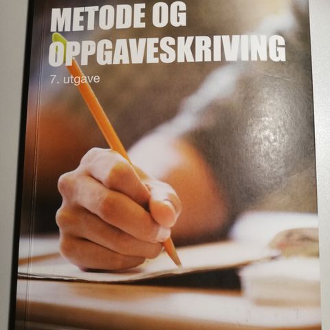 Metode og Oppgaveskriving