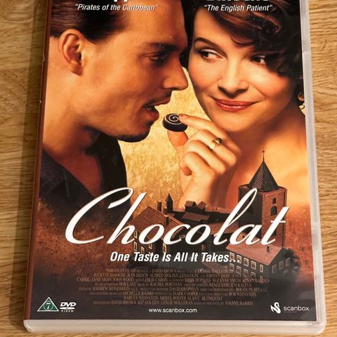 Chocolate (DVD) Johnny Depp, Juliette Binoche