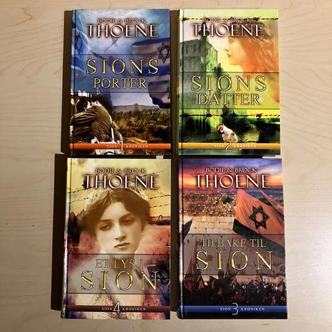 Sion krøniken bok 1-4 (pakke)