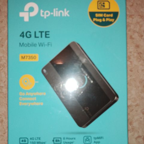 Tp-link 4G-LTE WI-FI ROUTER